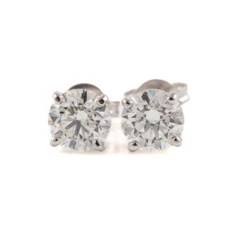 1.40ct Diamond Studs GIA E VS1-VS2