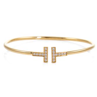Tiffany & Co. T Wire Diamond bracelet