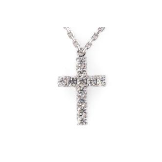 Cartier Cross Diamond Pendant