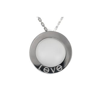 Cartier Love Necklace, 6 Diamonds