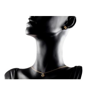 Gucci Pendant and Earring Matching Set