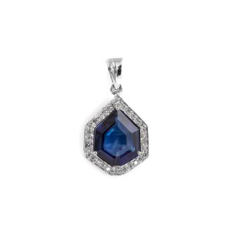 3.54ct Ceylon Sapphire Pendant