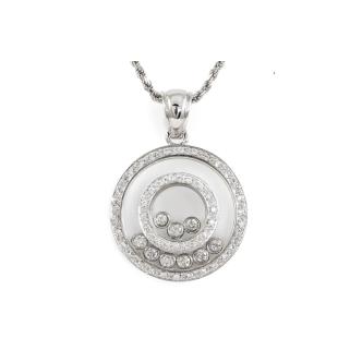 Floating Diamond Pendant