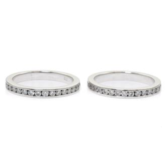 Pair of Diamond Etenity Ring