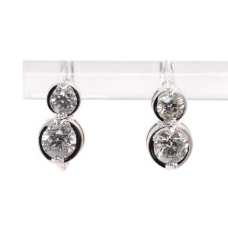 1.46ct Diamond Earrings
