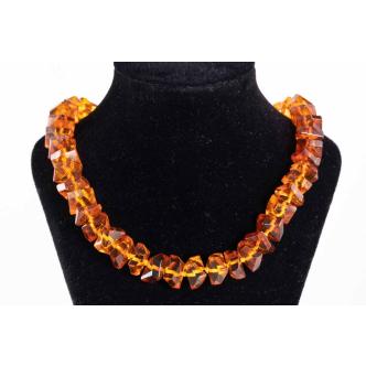 Amber Bead Necklace