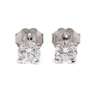 0.81ct Diamond Studs GIA D SI1