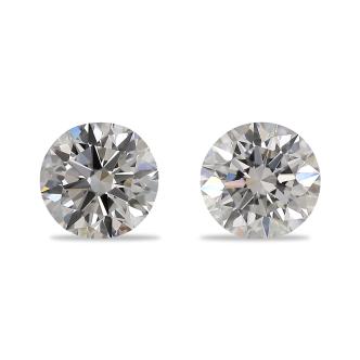 0.68ct Loose Pair of Damonds GIA D IF