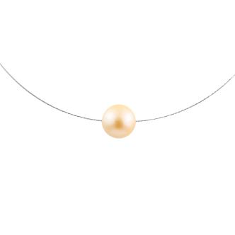 12.5mm Golden South Sea Pearl Pendant