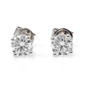 1.06ct Diamond Studs GIA E VS2
