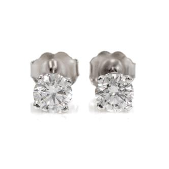 0.80ct Diamond Studs GIA D E SI1