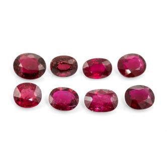 17.00ct Loose Parcel of Rubellites