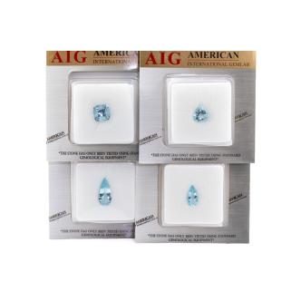 14.98cts Loose Parcel of Aquamarines