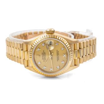 Rolex Ladies Gold Watch 69178G 72.5g