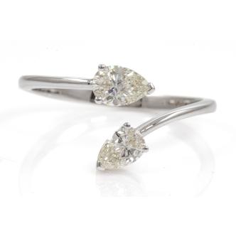 0.64ct Diamond Open Ring