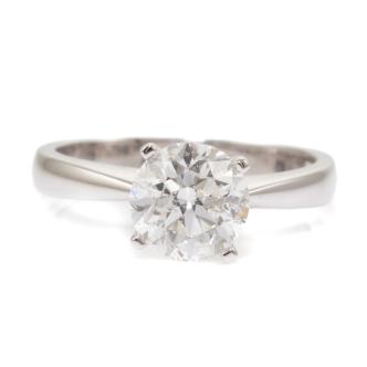 2.00ct Diamond Solitaire Ring GIA H P1