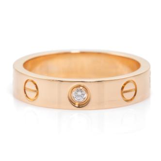 Cartier Mini Love Diamond Ring