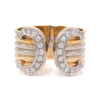 Cartier 2C Diamond Ring