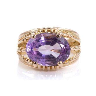 6.50ct Amethyst Ring