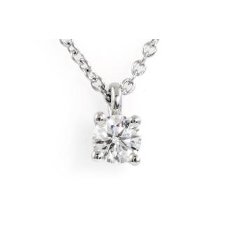 Tiffany & Co. Solitaire Diamond Pendant