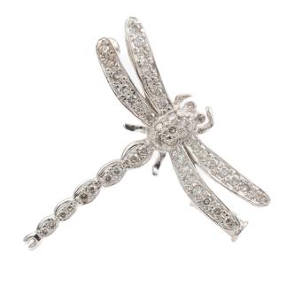 0.53cts Diamond Brooch