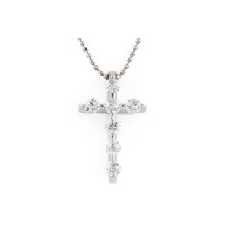 1.05ct Diamond Cross Pendant