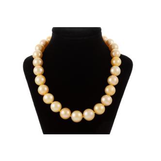 Golden South Sea Pearl Necklace