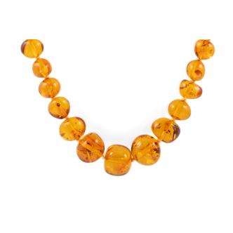 Amber Bead Necklace