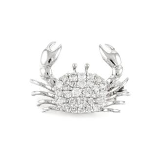 0.65ct Crab Diamond Brooch