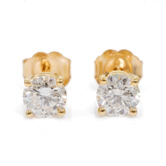 1.01ct Diamond Studs Earrings