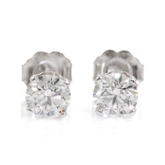 1.00ct Diamond Studs GIA D SI1
