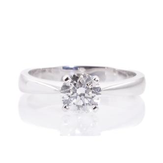 1.01ct Diamond Solitaire Ring GIA E VS1