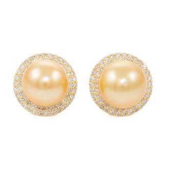 12.5mm South Sea Pearl Earrings