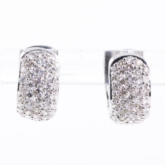 1.27ct Diamond Dress Earrings