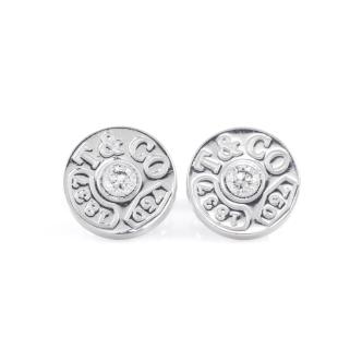 Tiffany & Co. 1837 Diamond Earrings