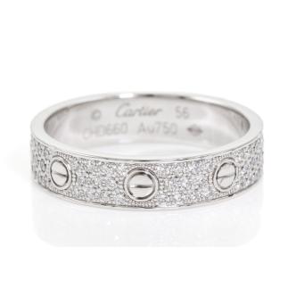 Cartier Diamond Love Wedding Band