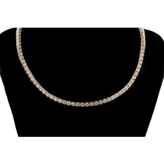 5.70ct Diamond Tennis Necklace