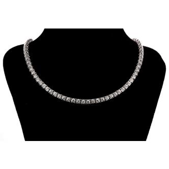 5.38ct Diamond Tennis Necklace
