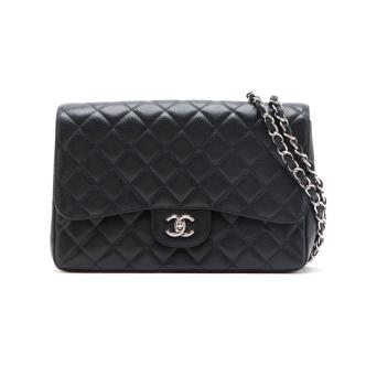 Chanel Matelasse Caviarskin Single Flap