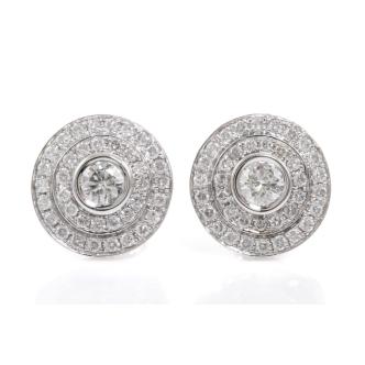 1.00ct Diamond Dress Earrings