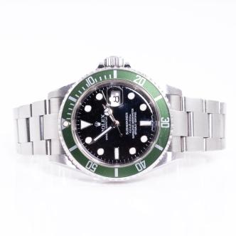 Rolex Submariner Kermit Watch 16610LV
