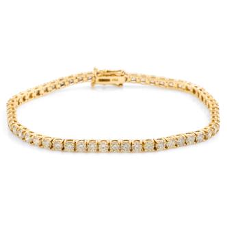5.95ct Diamond Tennis Bracelet