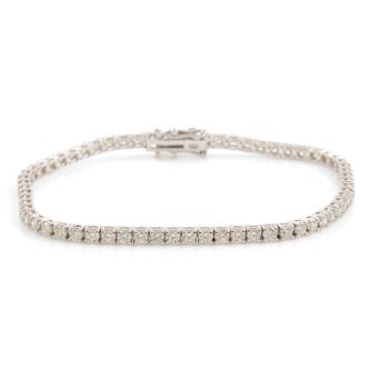 3.68ct Diamond Tennis Bracelet