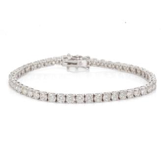 7.94ct Diamond Tennis Bracelet