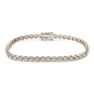 2.68ct Diiamond Tennis Bracelet
