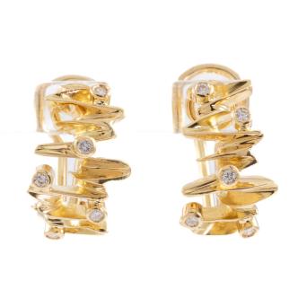 0.20ct Clip-on Diamond Earrings