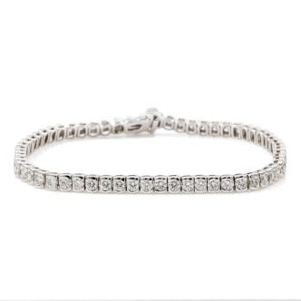 4.20ct Diamond Tennis Bracelet