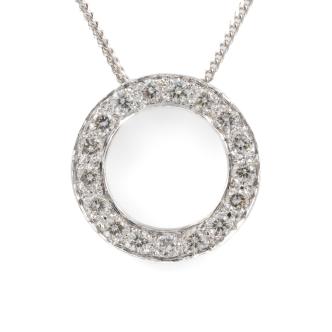 0.96ct Diamond Dress Pendant
