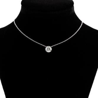 1.11ct Diamond Solitaire Pendant GSL