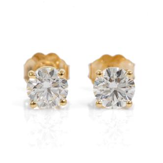1.10ct Diamond Studs GIA F VS2
